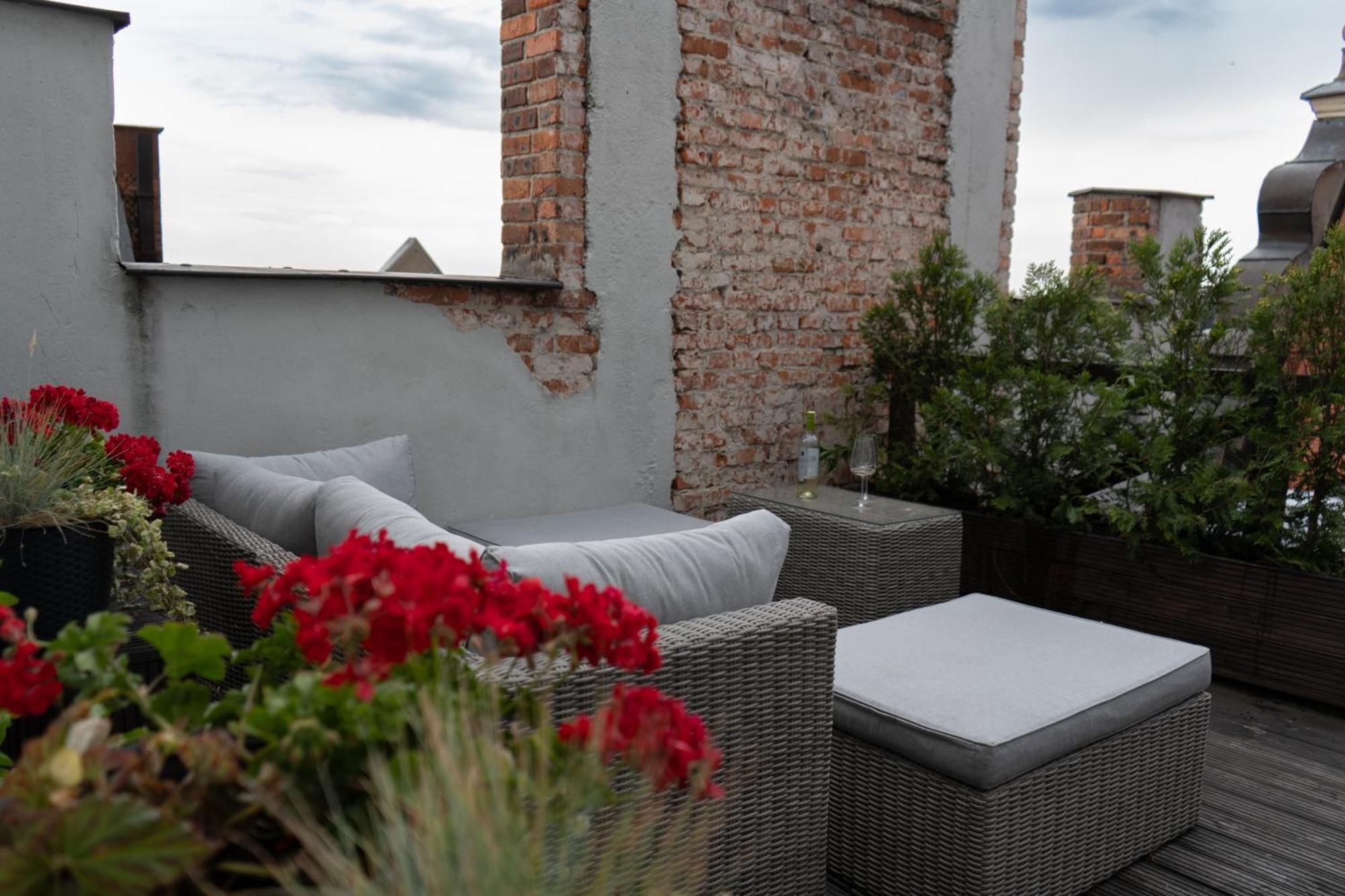 Gotyk Na Dotyk Z Tarasem Na Dachu Apartment Torun Ngoại thất bức ảnh